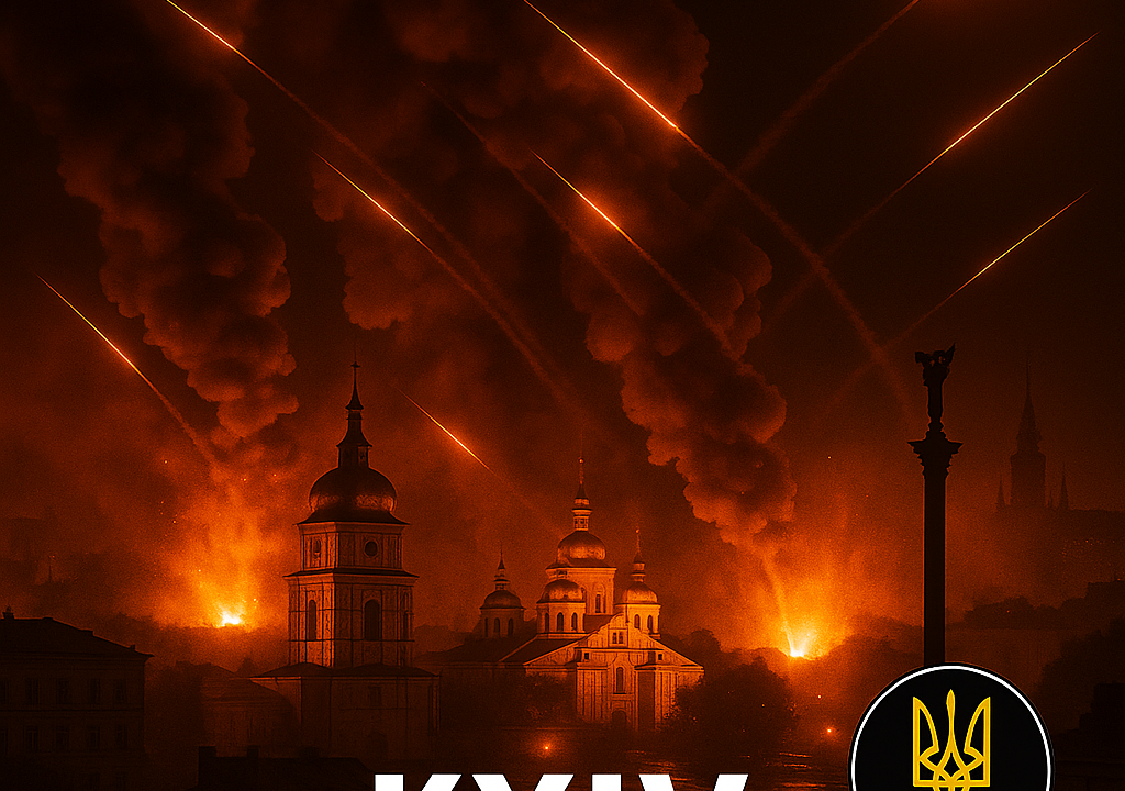 Kyiv Under Fire: The Largest Aerial Attack Since the War Began
